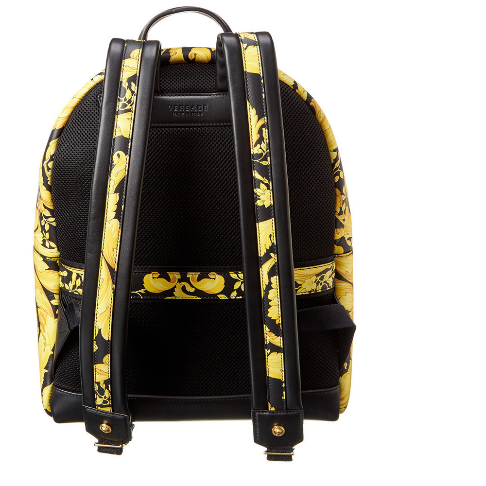 Versace Baroque Leather Backpack - Picture 2 of 4